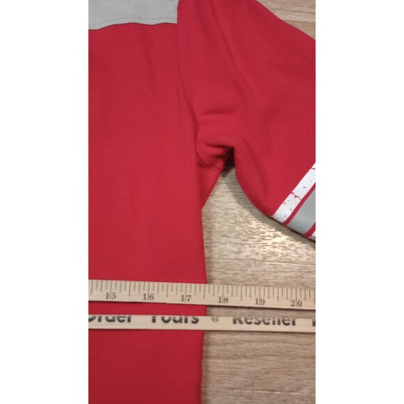 VINTAGE Nike Team Ohio State Shirt Womens Large Red OSU Buckeyes Crew Neck Adult - Picture 13 of 16